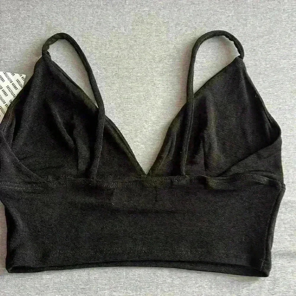 Urban Outfitters crop top bralette NWT black size small - Picture 5 of 8